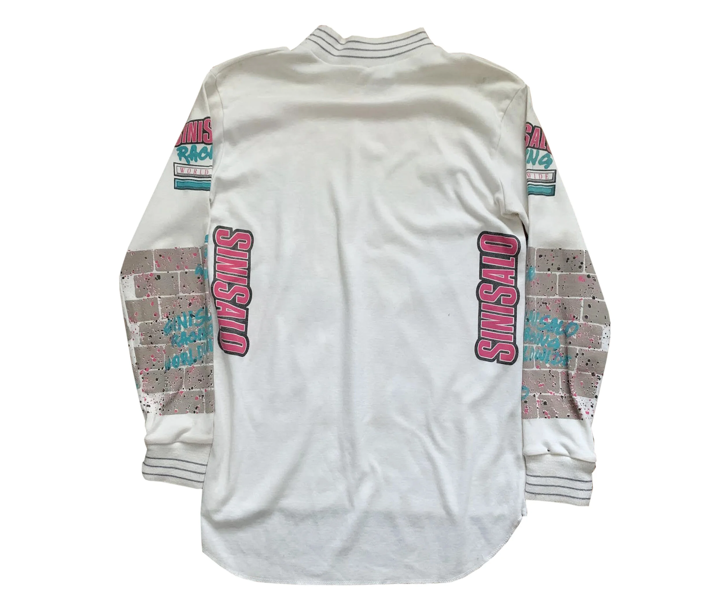 ヴィンテージ 90s Tシャツ カットソー SINISALO M バイクウェア 