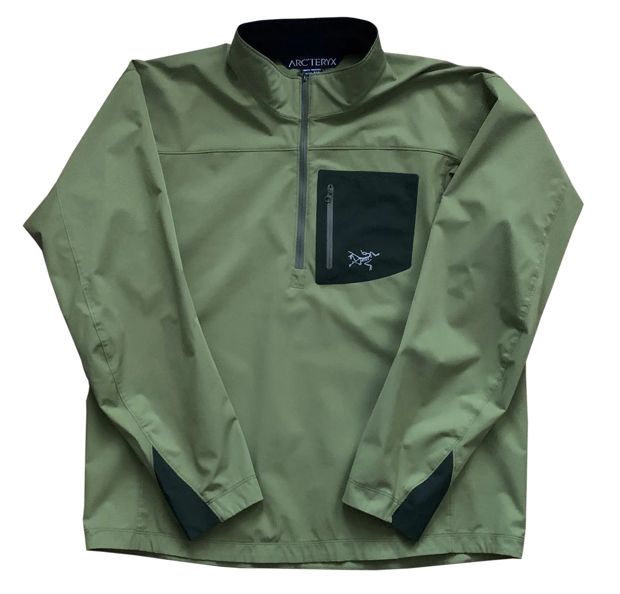 Arc’teryx 1/4 zip green pull over.