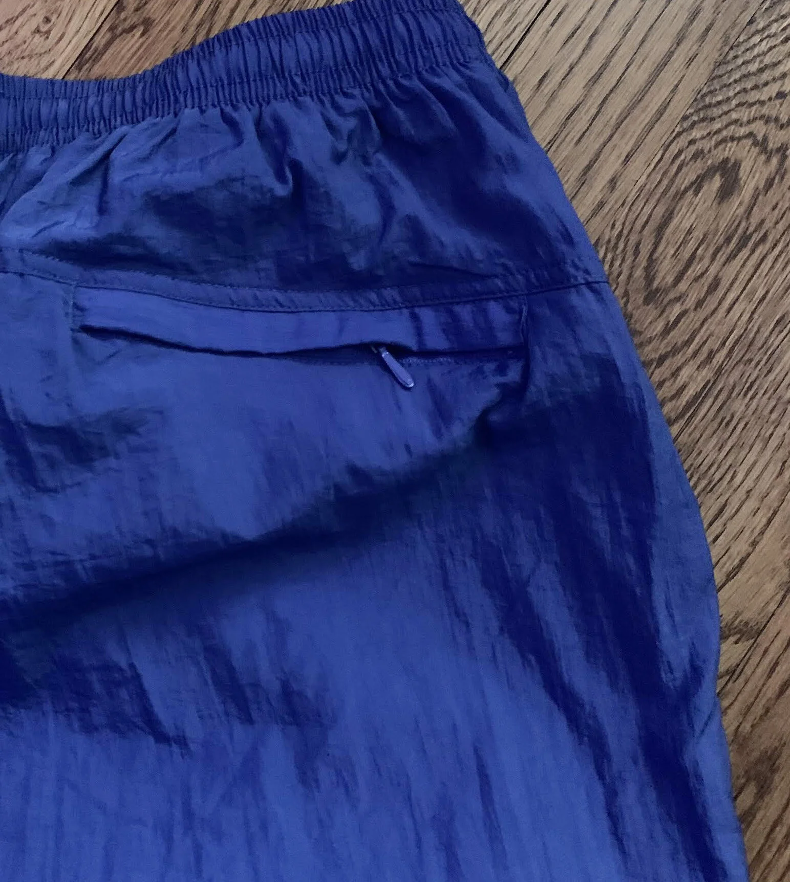Vintage Nike Swoosh blue Windbreaker Pants