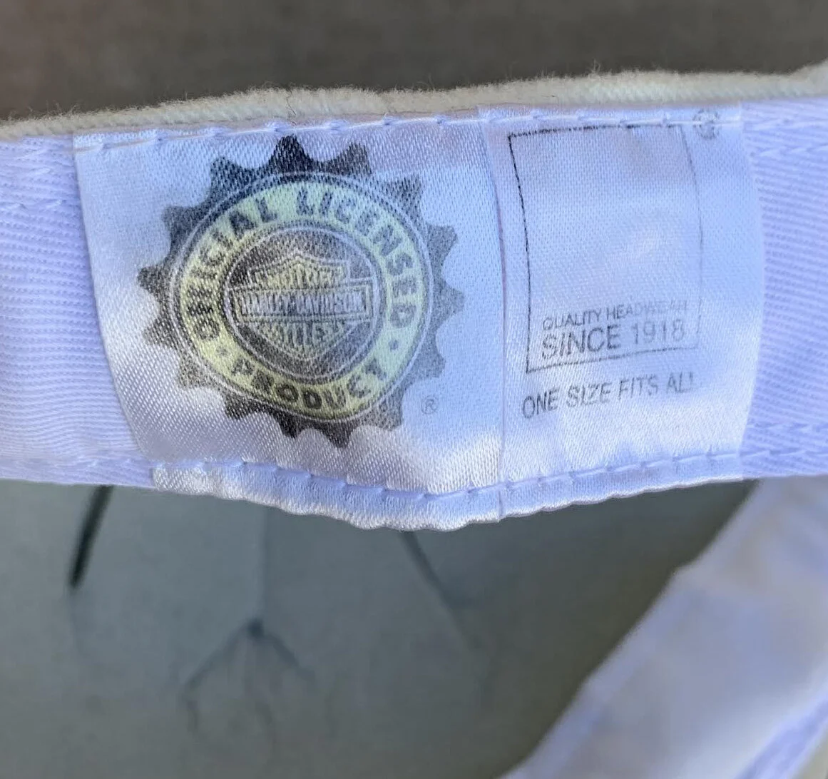 Vintage Harley Davidson Two Toned Snapback