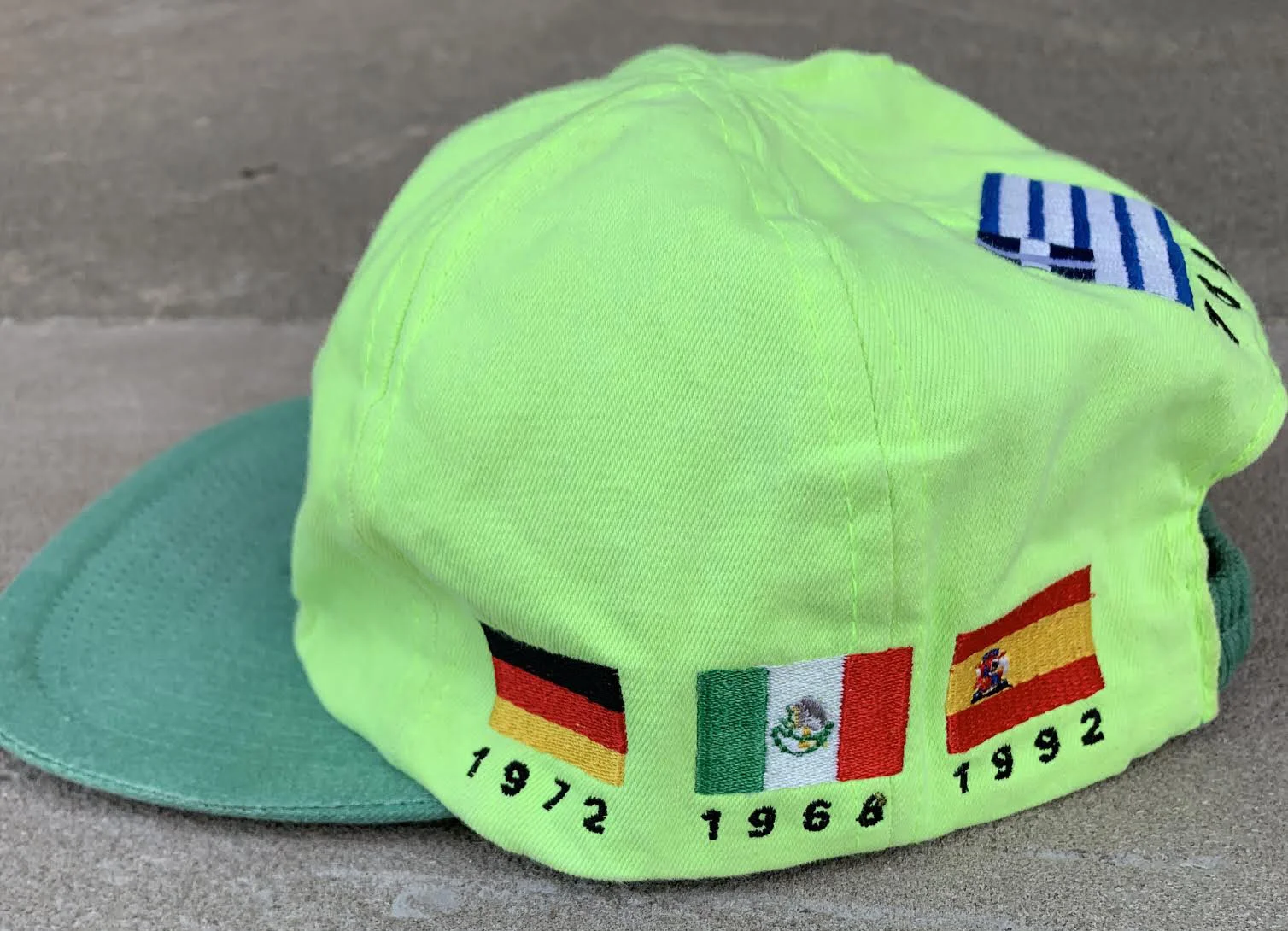Vintage Olympic Flag Reversible Hat.