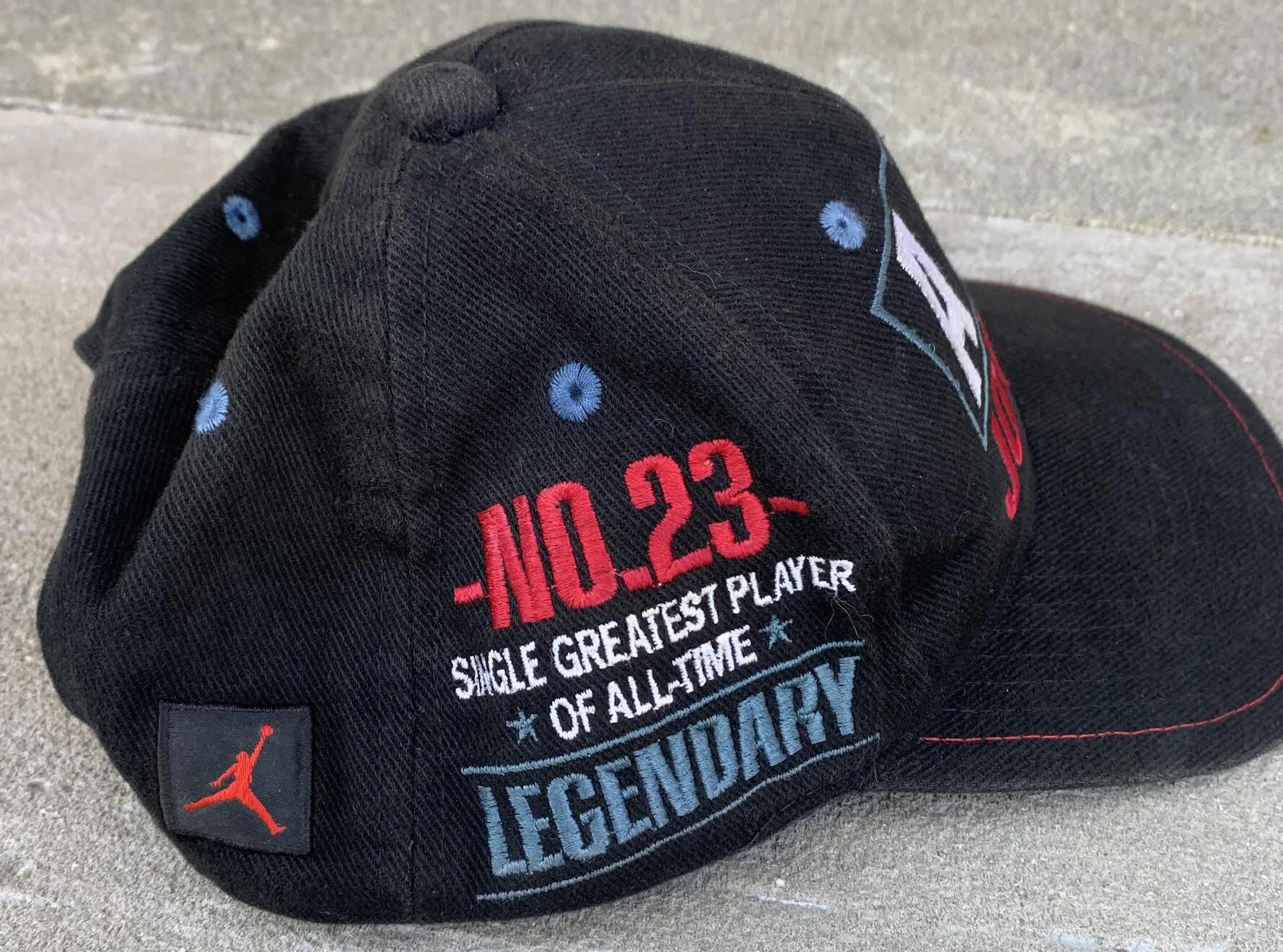 Vintage 90s Nike Air Jordan Milestone Snapback