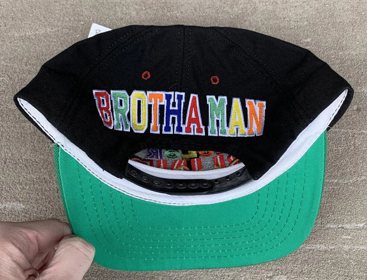 Vintage Brother Man Color Blind Snapback NWT — RootsBK