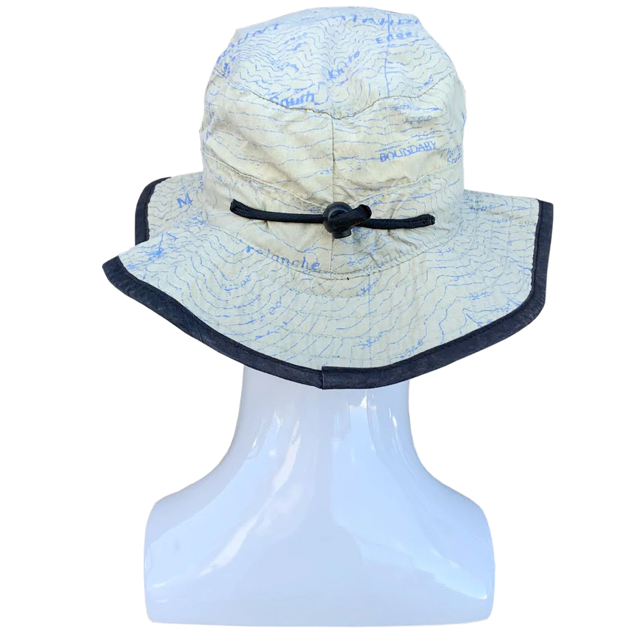 Vintage LL Bean x Bula Map Bucket Hat