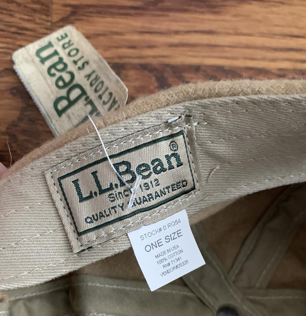 Ll bean tag history