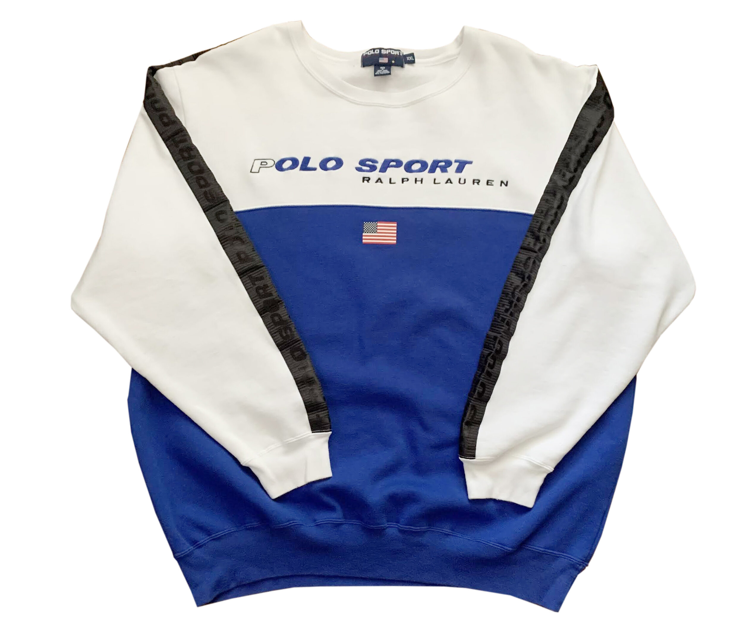 Vintage 90s Polo Sport Ralph Lauren Trim sweatshirt