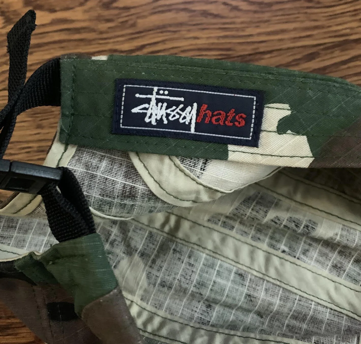 Stussy Camouflage strapback.