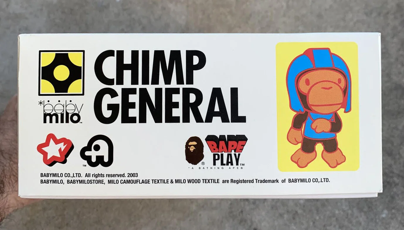 Bape Play Baby Milo Chimp General Toy