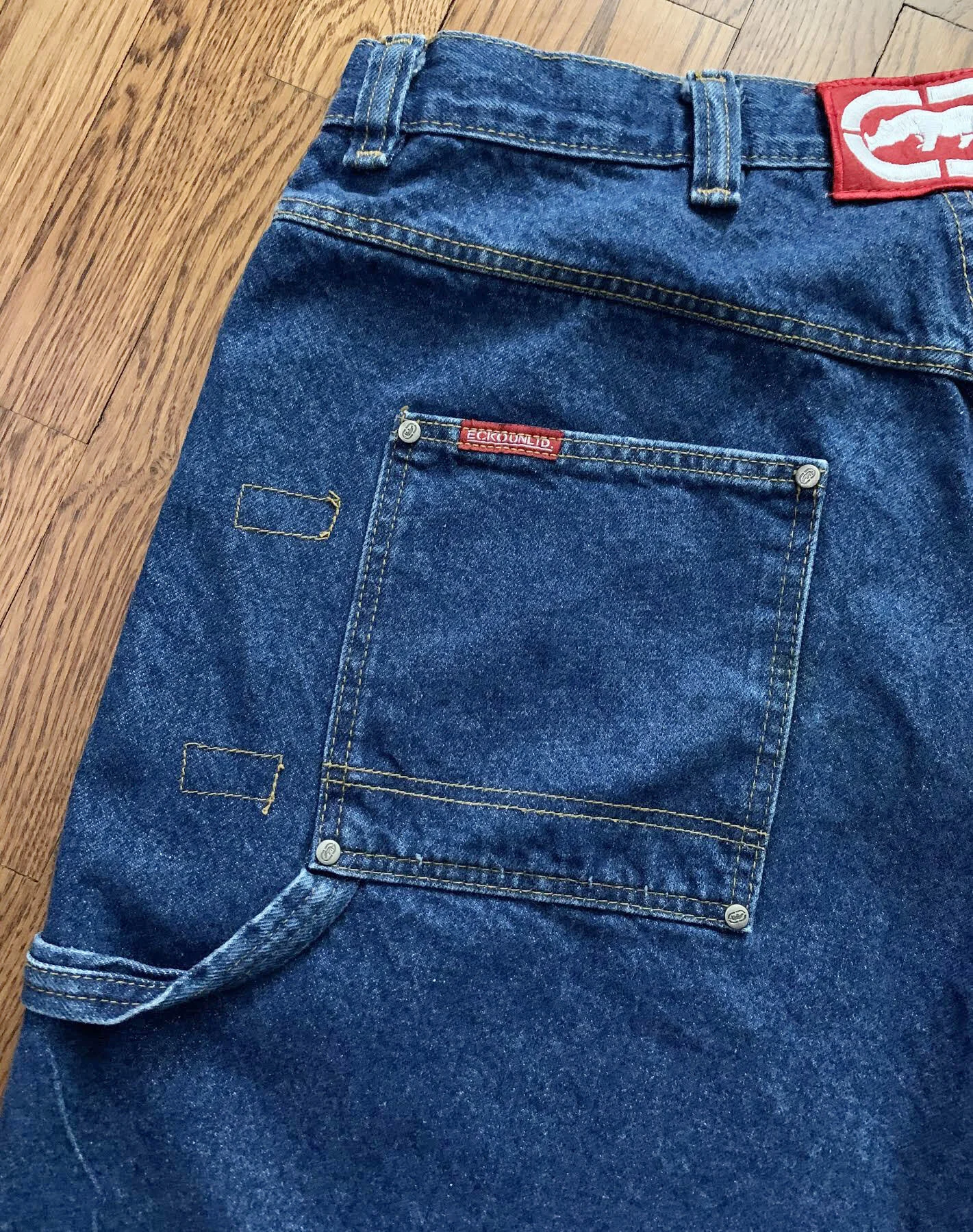 Vintage Ecko UNLTD Denim cargo shorts.