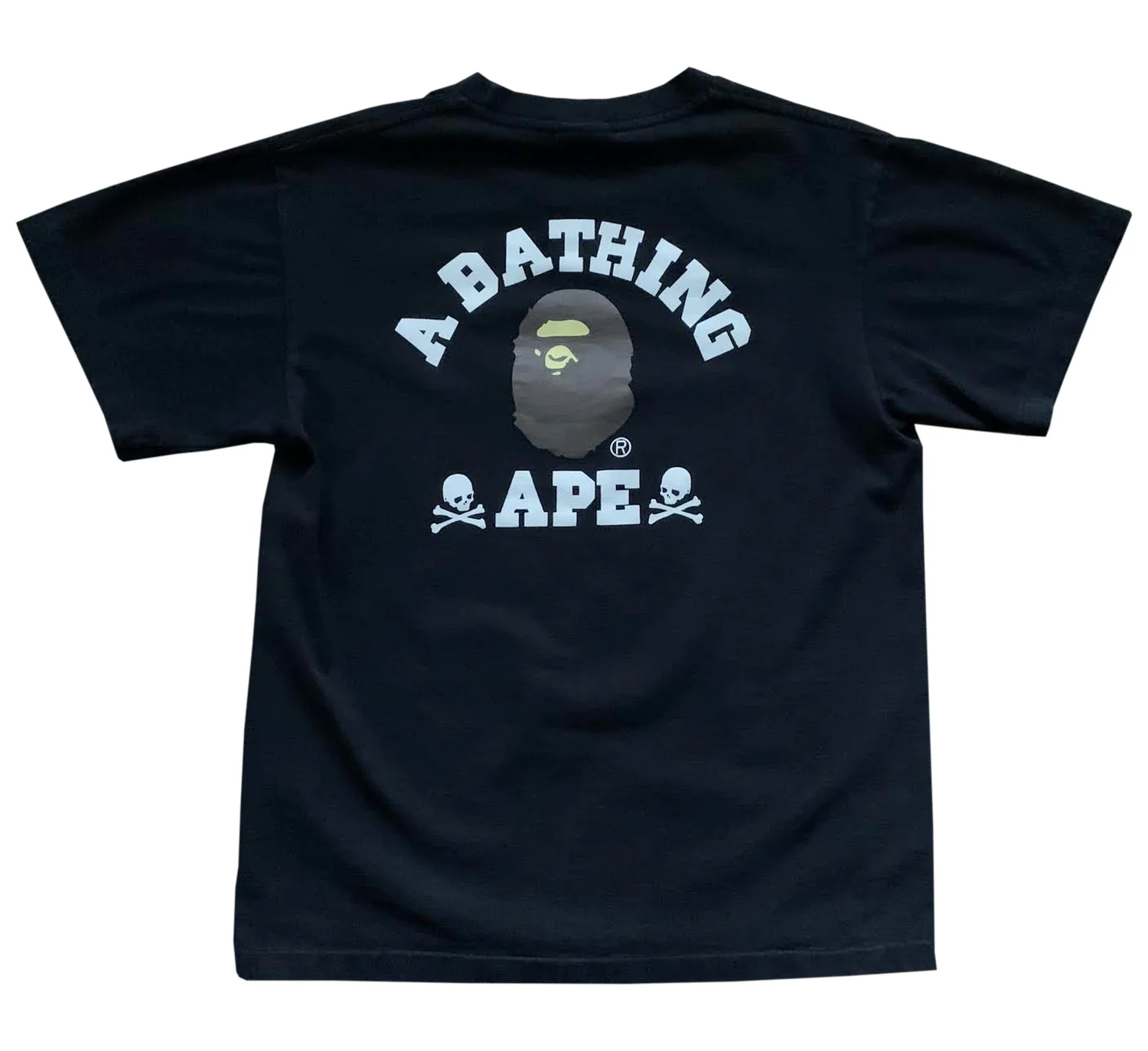 Bape x Mastermind Japan Black / White T Shirt (Size XL, Fits 