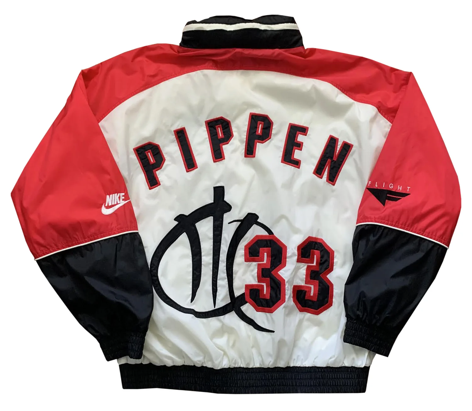 Vintage Nike Flight Scottie Pippen #33 Windbreaker (Size L) — RootsBK