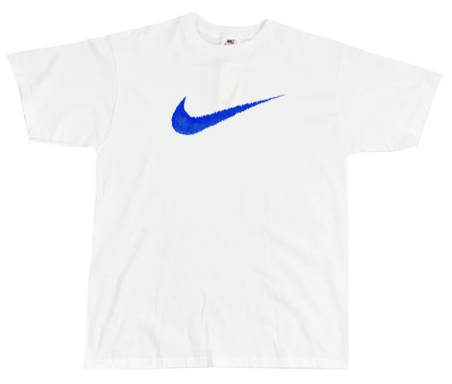 Vintage Nike Stitched Swoosh Blue (Size XL) T Shirt NWT — RootsBK