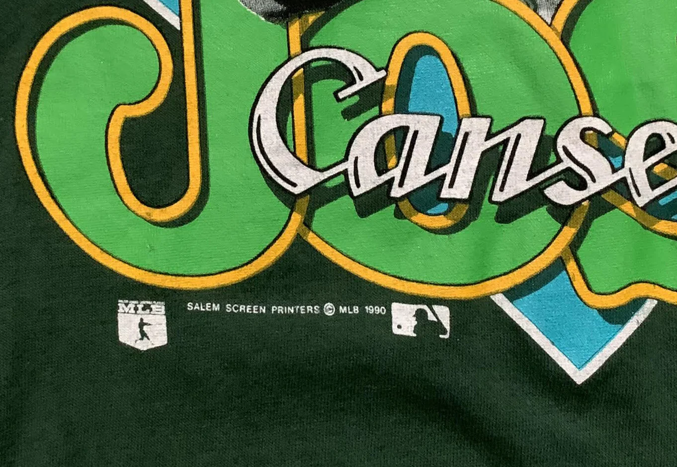 Vintage Salem Jose Canseco T Shirt