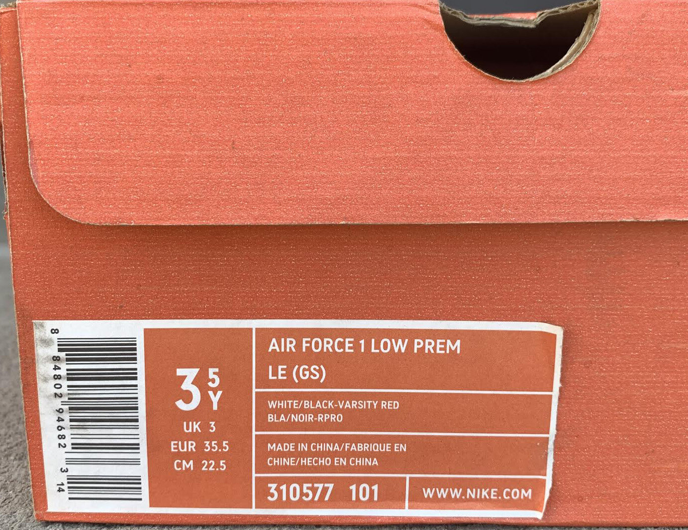 Kids Nike Air Force 1 Low Premium Scarface DS — Roots