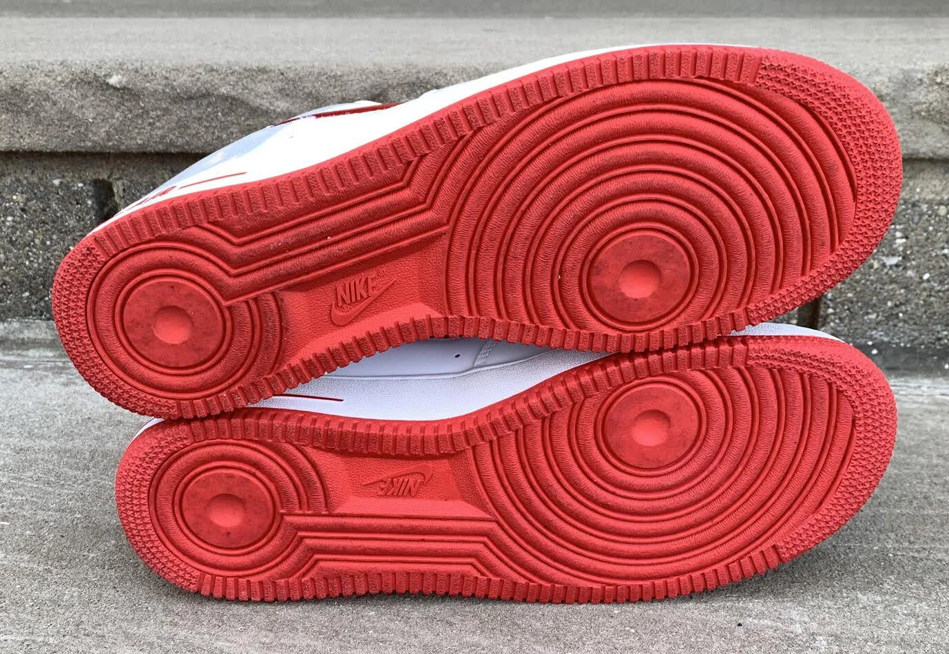 Nike Air Force 1 Low Jewel White University Red 2012 Shoes Mens 12 488298-117 Nike Air Force 1 Jewel Low Red for Sale | Authenticity  main image 2