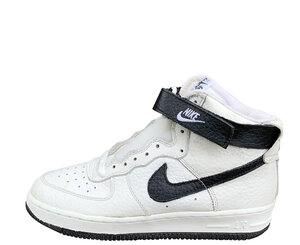 Kids Nike Force 1 High White / (Size 5) DS — Roots