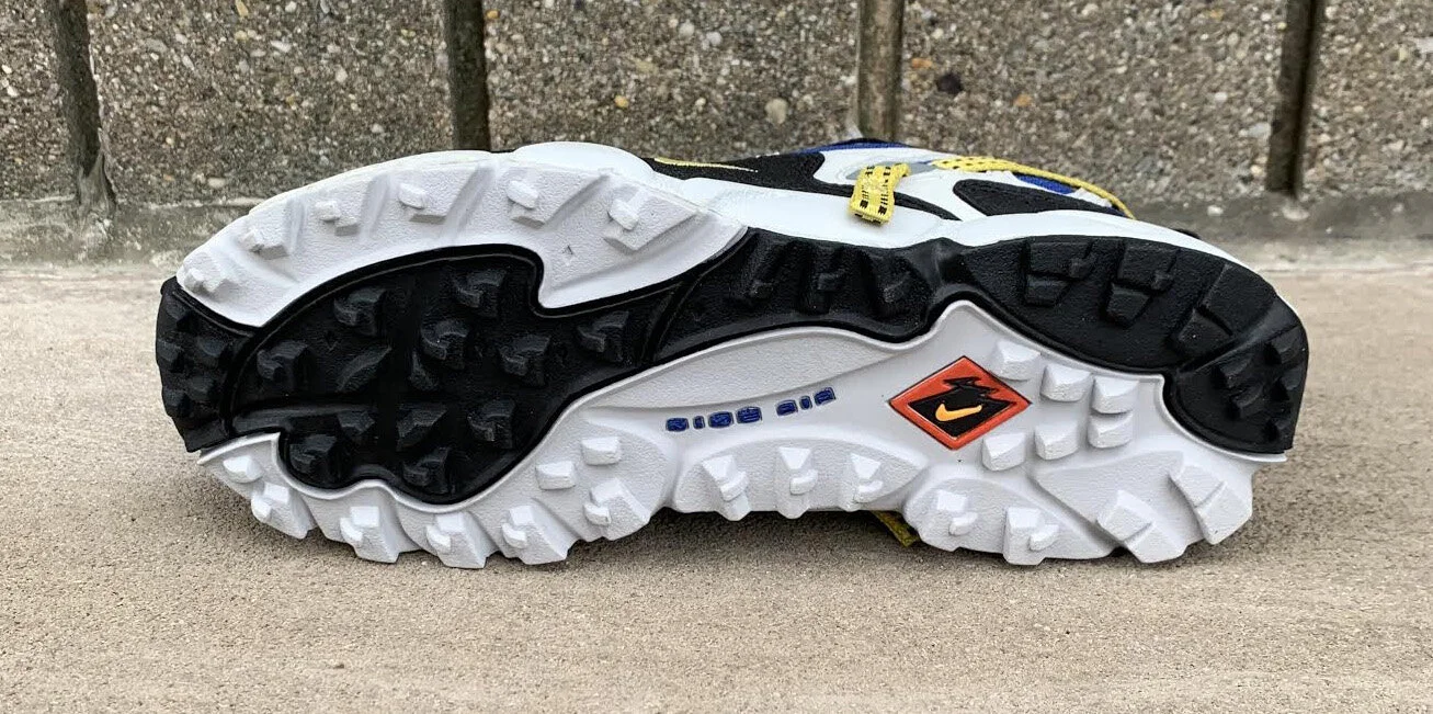Kids Nike Terra Albis 2 Neutral Grey and Royal blue