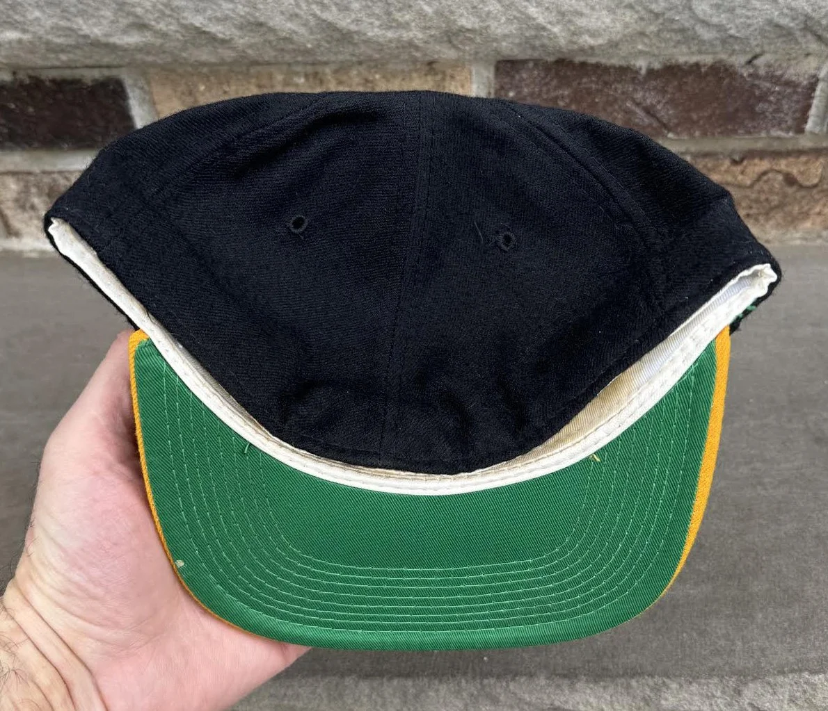 inside of Boston Bruins cap.jpg