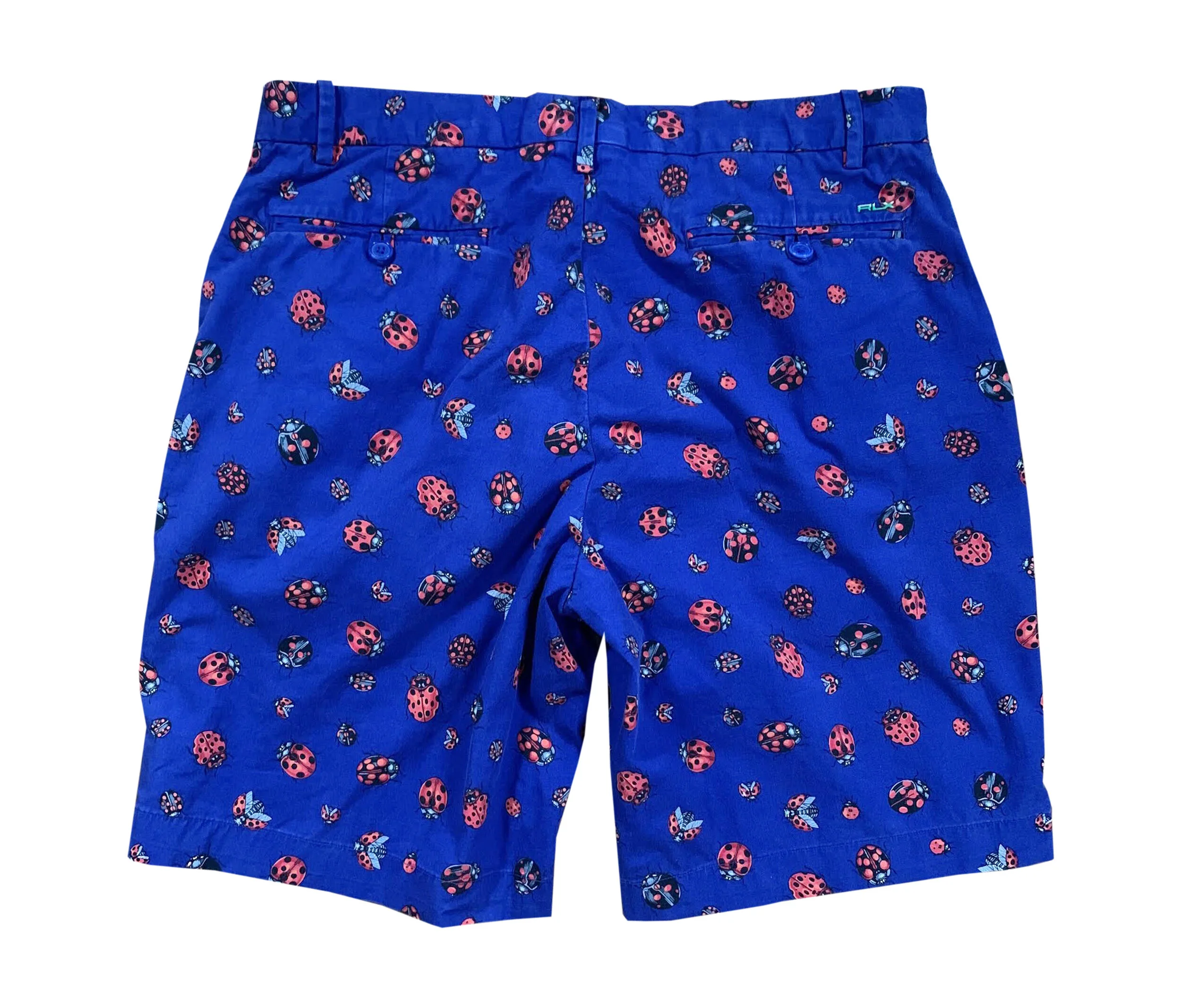 Vintage RLX Lady Bug Print Shorts