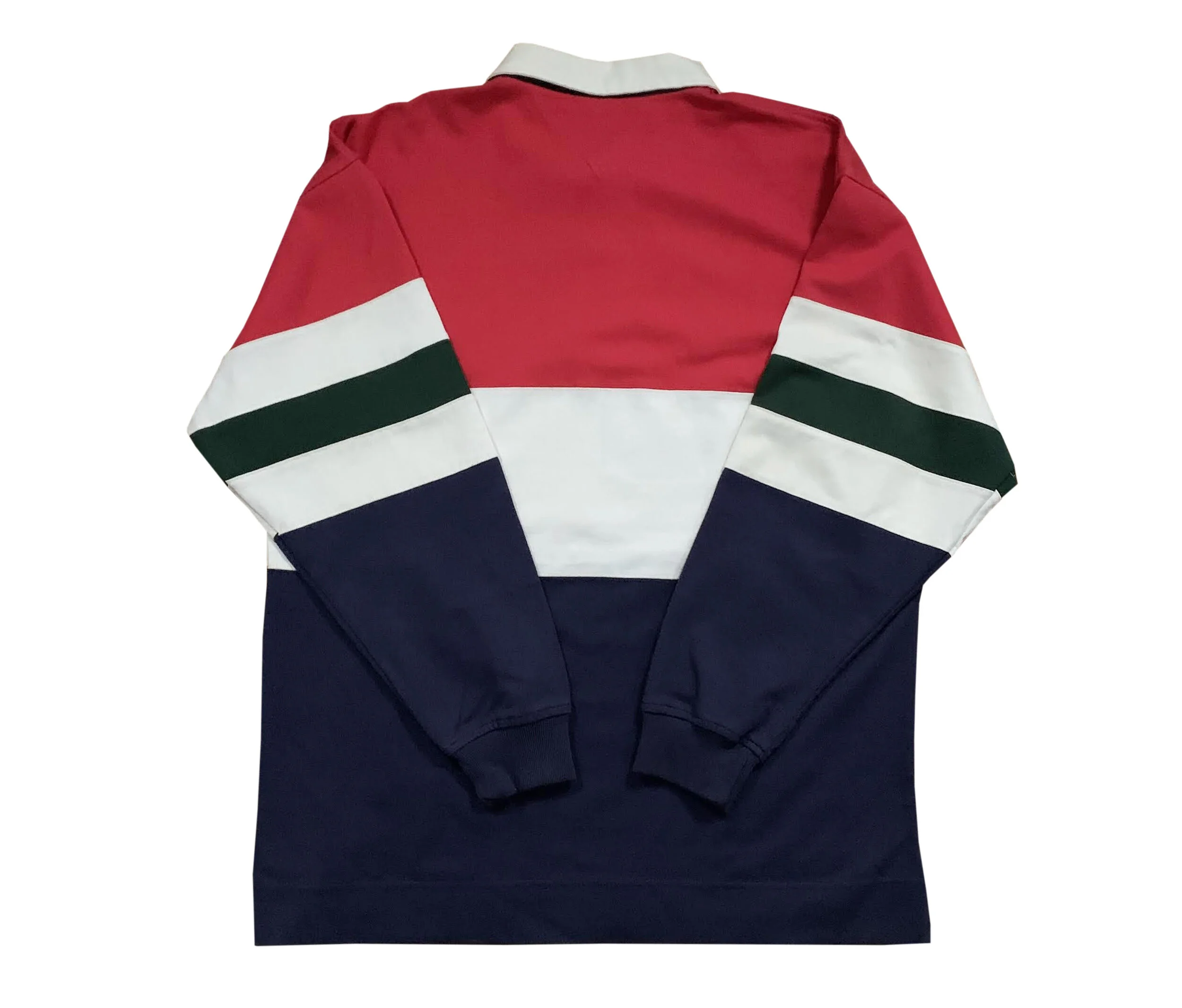 Vintage 90s Tommy Hilfiger USA Flag rugby