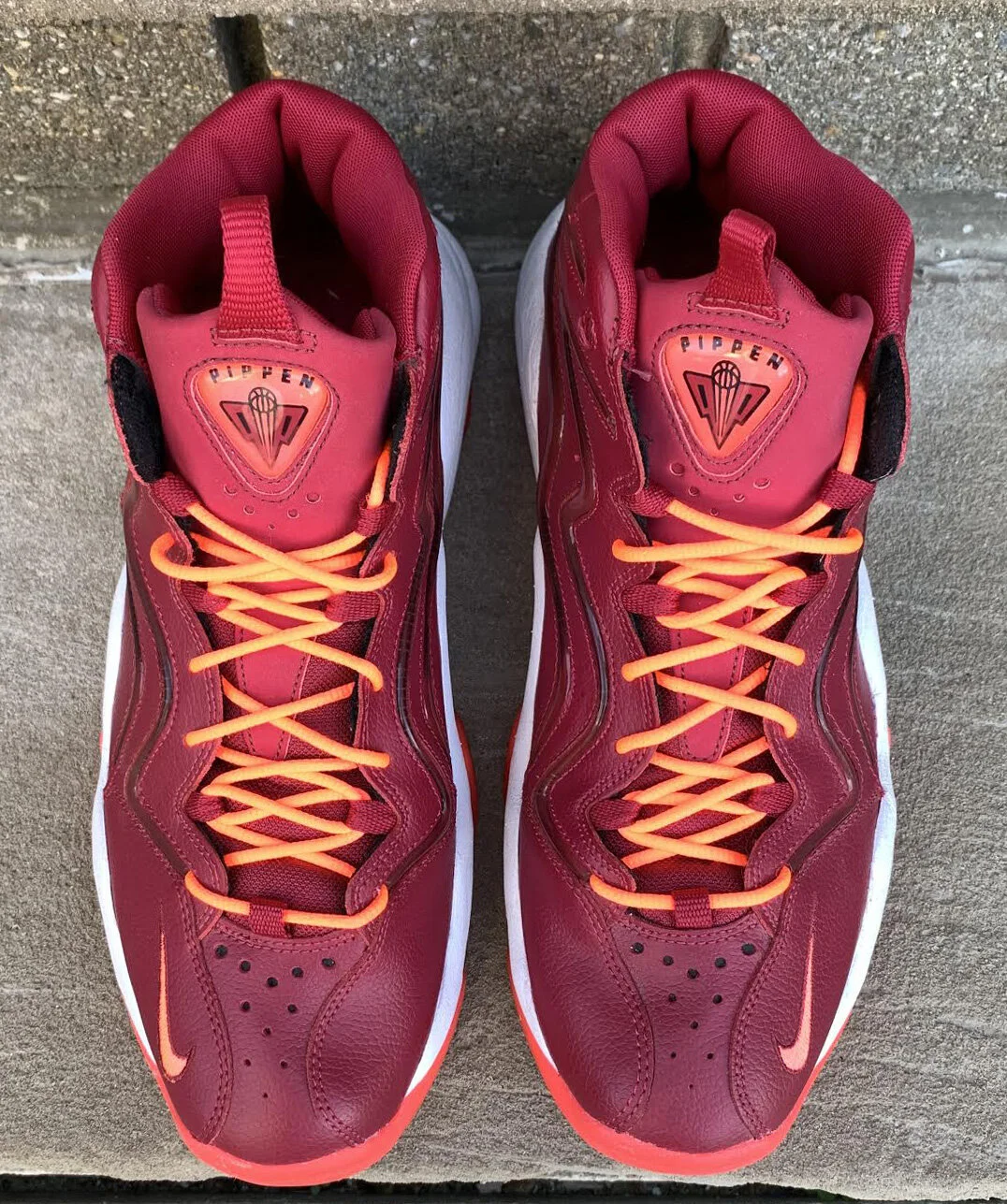 Nike Air Pippen Noble red, white and atomic red