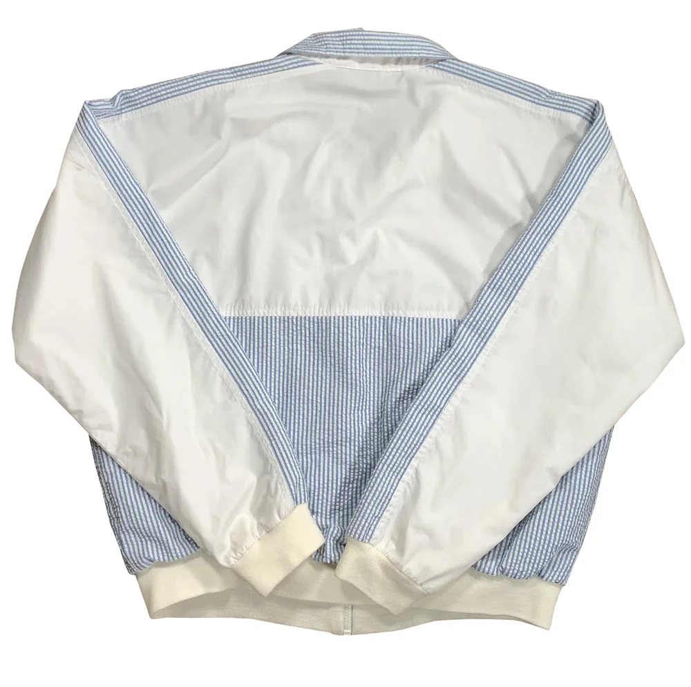 Vintage Christian Dior Seersucker Jacket (Size XL) — RootsBK