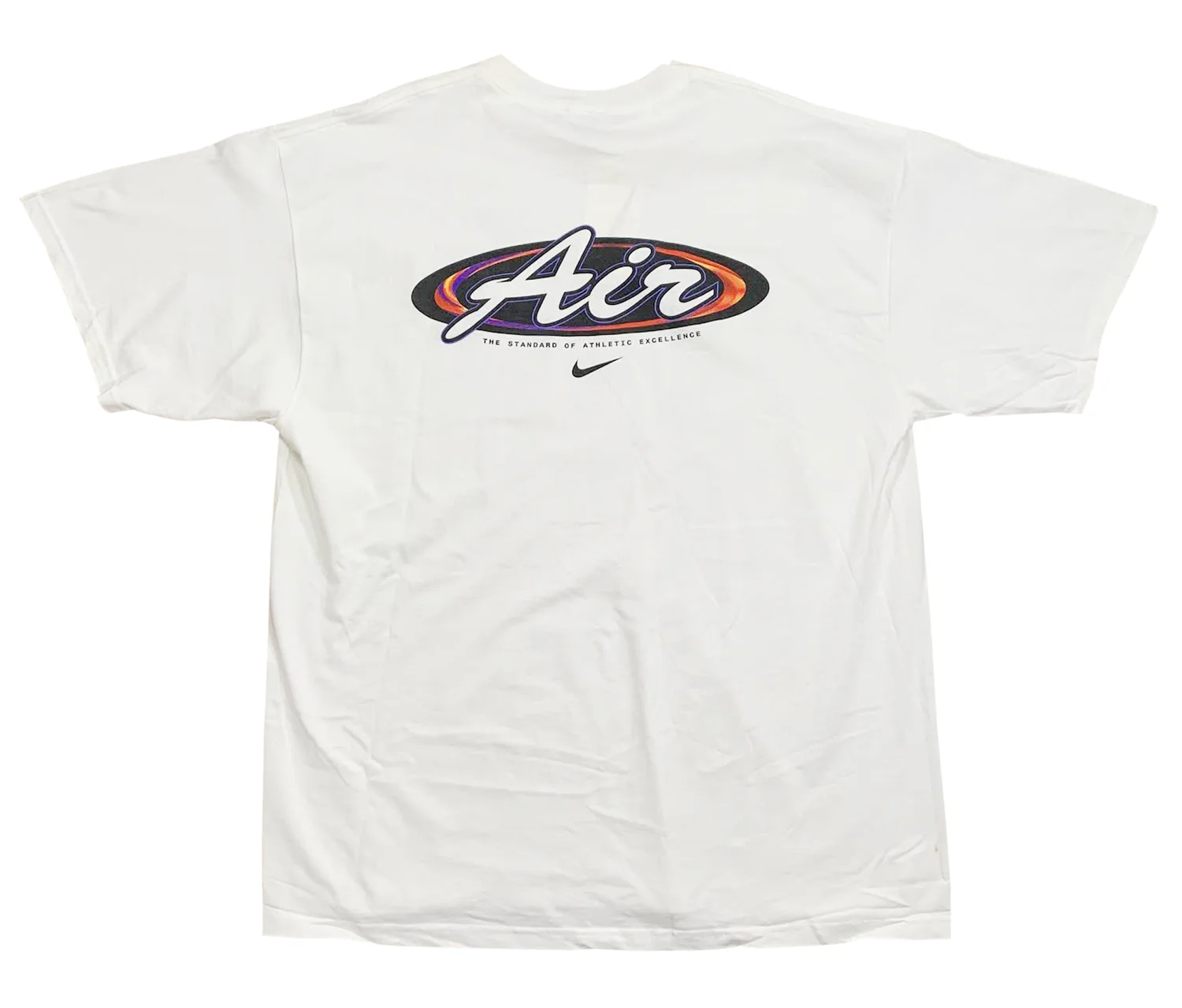 Vintage Nike Air The Standard Of Athletic Excellence White T Shirt