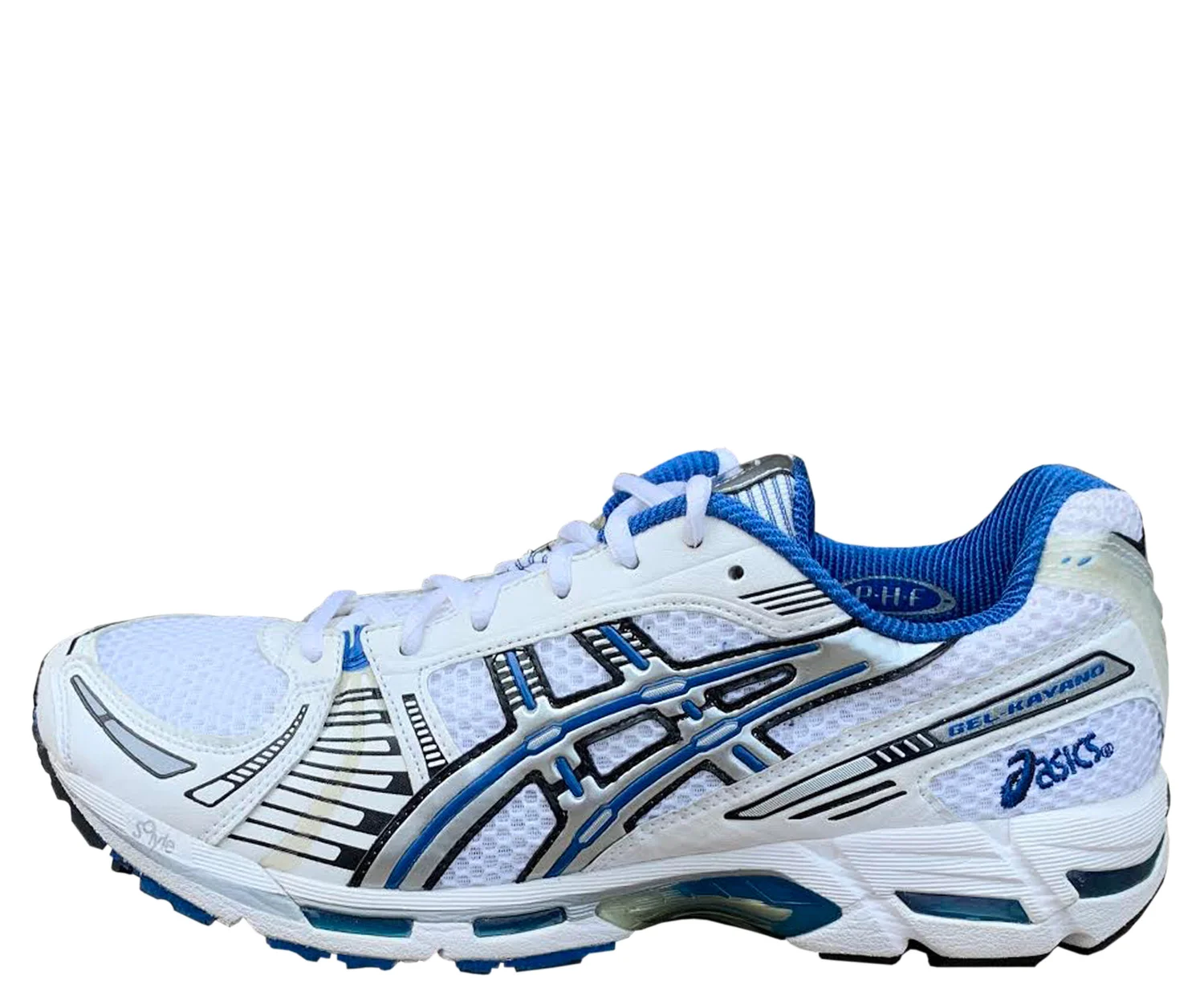 Asics Gel Kayano XII White Blue (Size — RootsBK