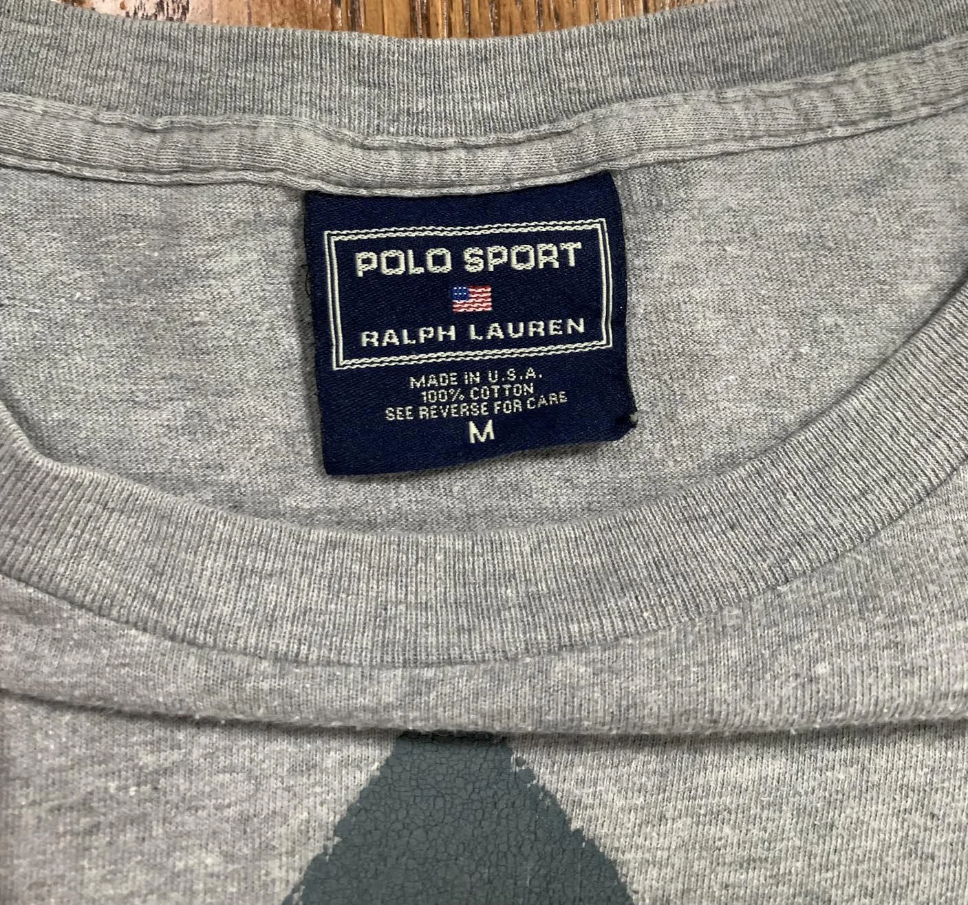 Ralph Lauren Sport Tag Vintage Polo Tag Top