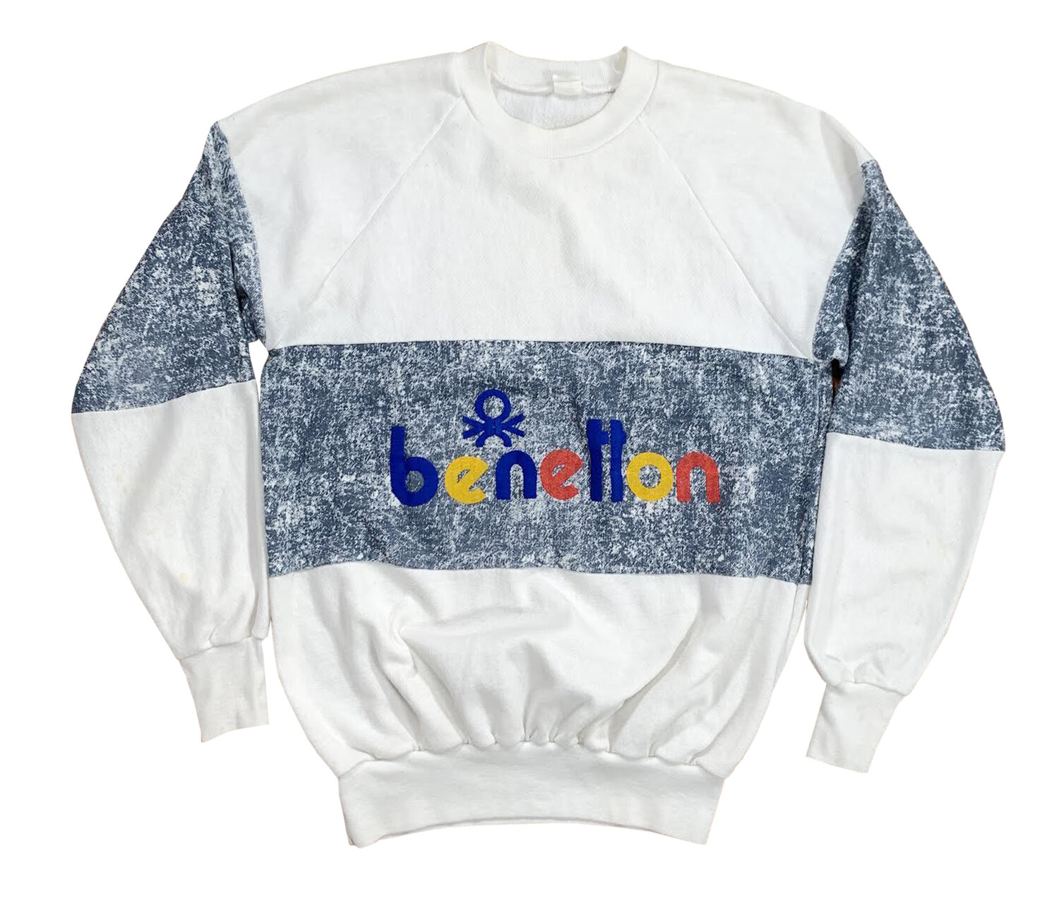 Formación Incidente, evento Ambiguo Vintage United Colors Of Benetton Crew Neck Sweatshirt (Size S) — Roots
