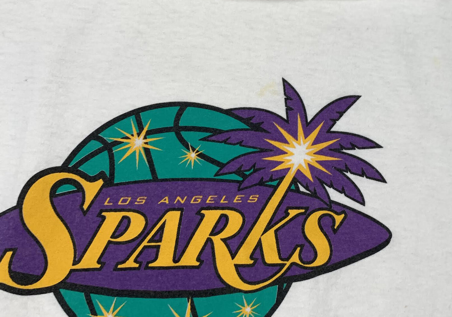 Vintage 90s Champion Los Angeles Sparks #22 WNBA Basketball Jersey Youth  Size XL