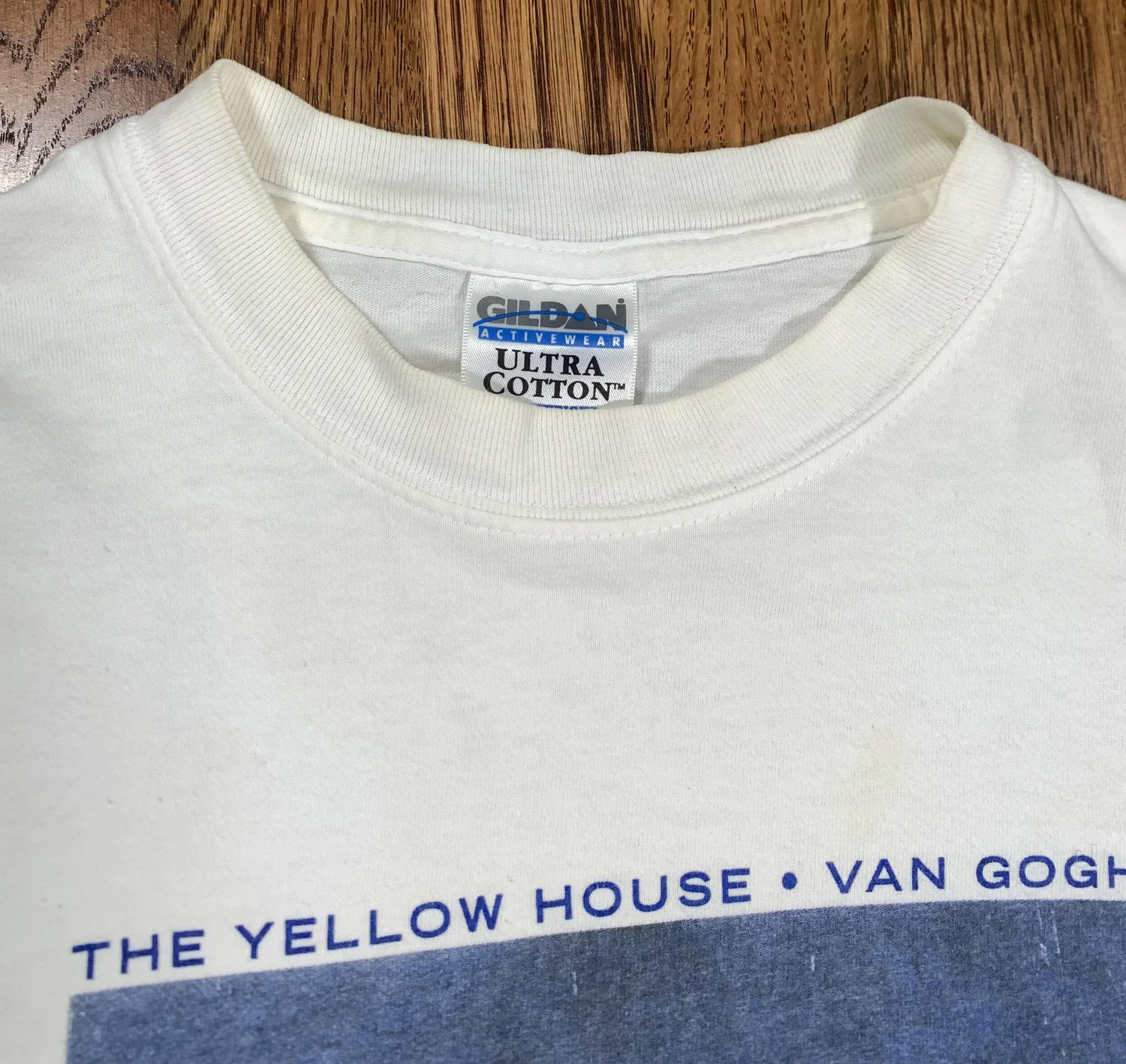 Vintage Van Gogh The Yellow House T Shirt (Size L) — RootsBK