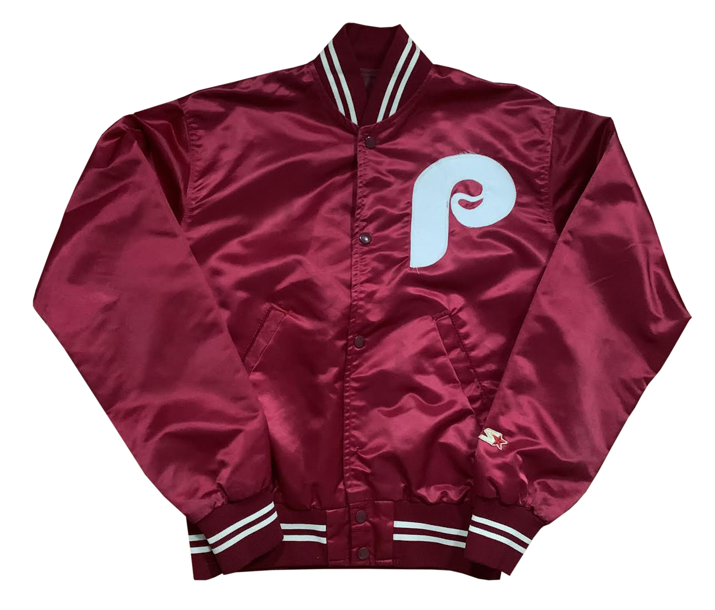 Vintage Starter Philadelphia Phillies Satin Dugout Jacket (Size M) — Roots
