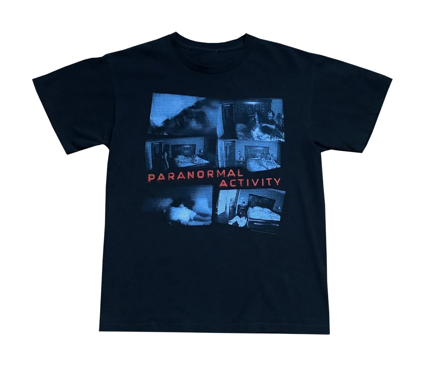 T-shirt Paranormal Activity 3 - Noir - Taille M - Gildan - Neuf