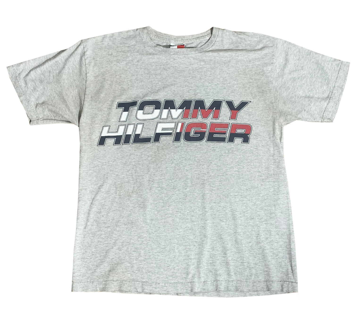(Size Logo Vintage Roots M) Hilfiger Tommy — T Shirt