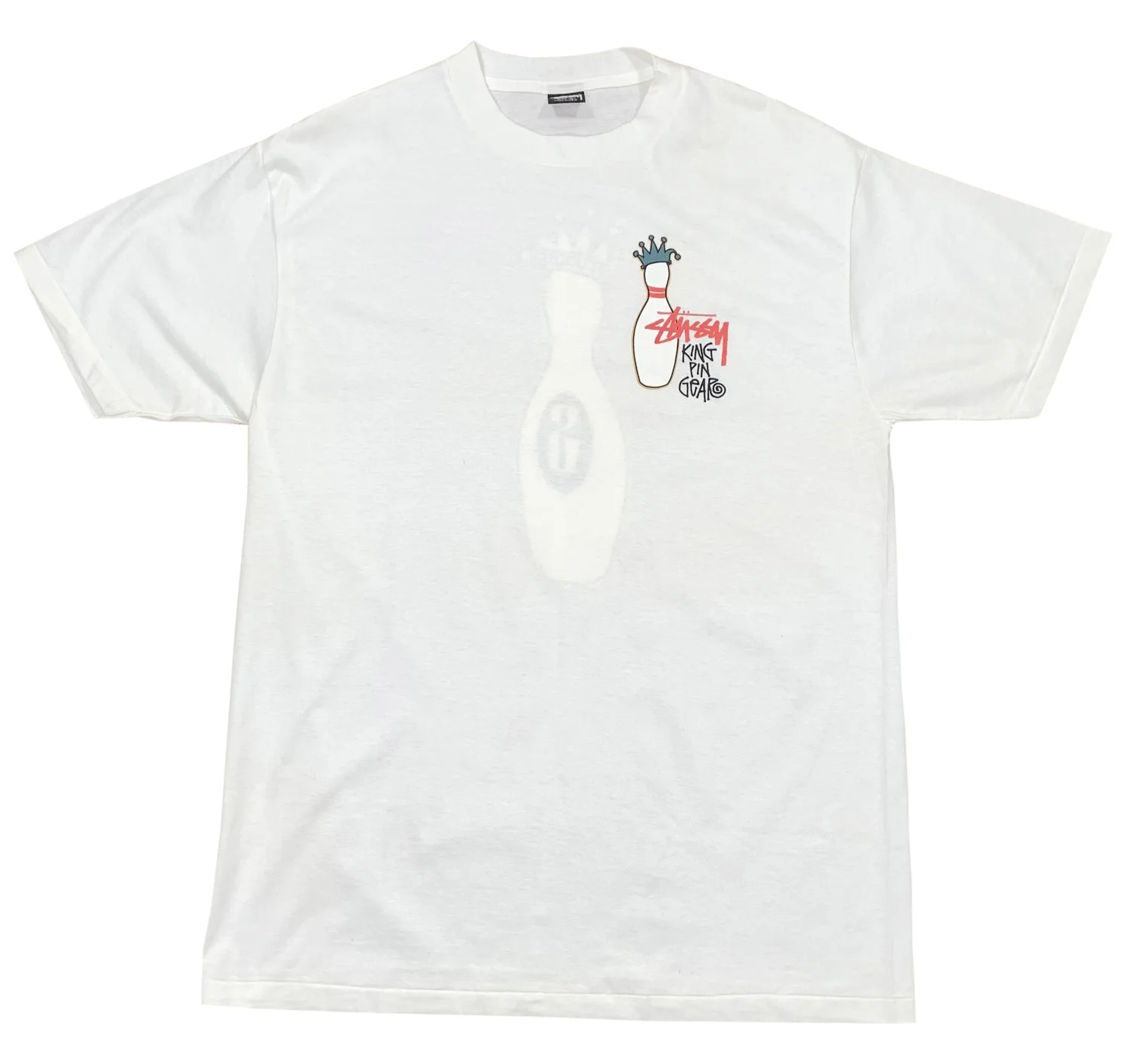 Vintage Stussy King Pin Gear T Shirt (Size L) NWOT — RootsBK