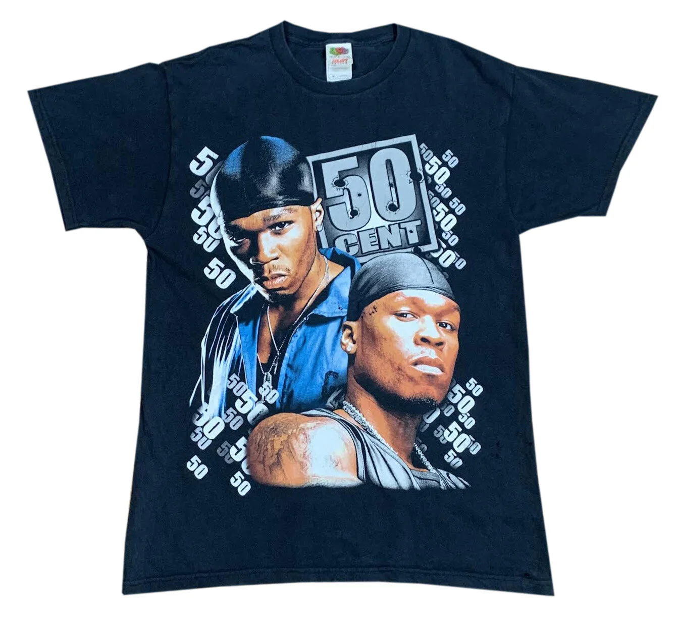 当時物 vintage RAP TEE 50cent バンT HIPHOP 古着 50セント 50 Cent Ｔシャツ