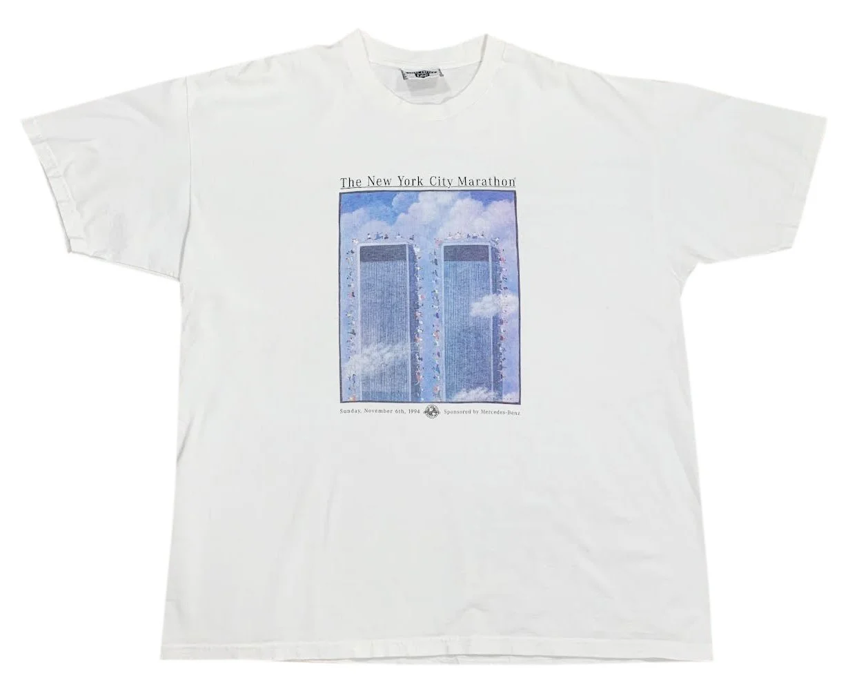 Vintage New York City 1994 Marathon T Shirt (Size XL) — RootsBK