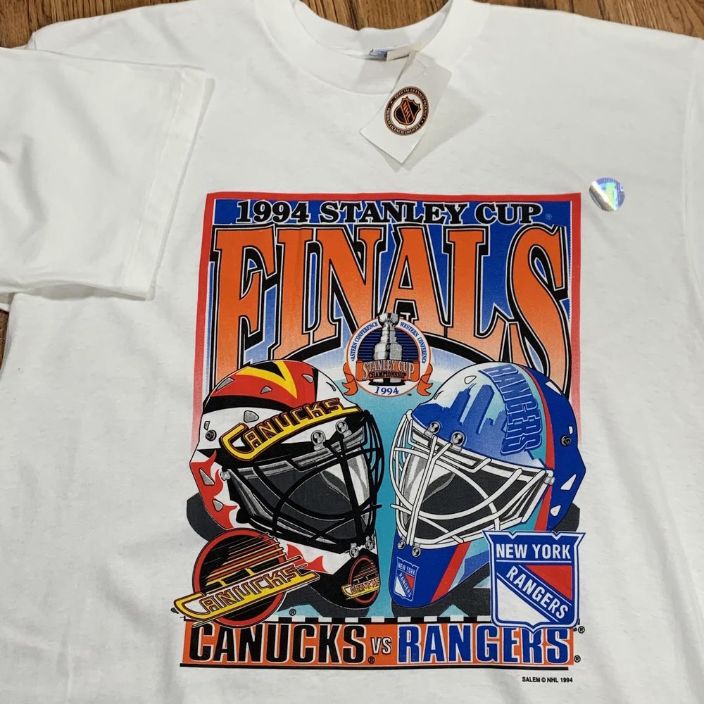NHL (Salem) - New York Rangers Champions T-Shirt 1994 X-Large – Vintage  Club Clothing