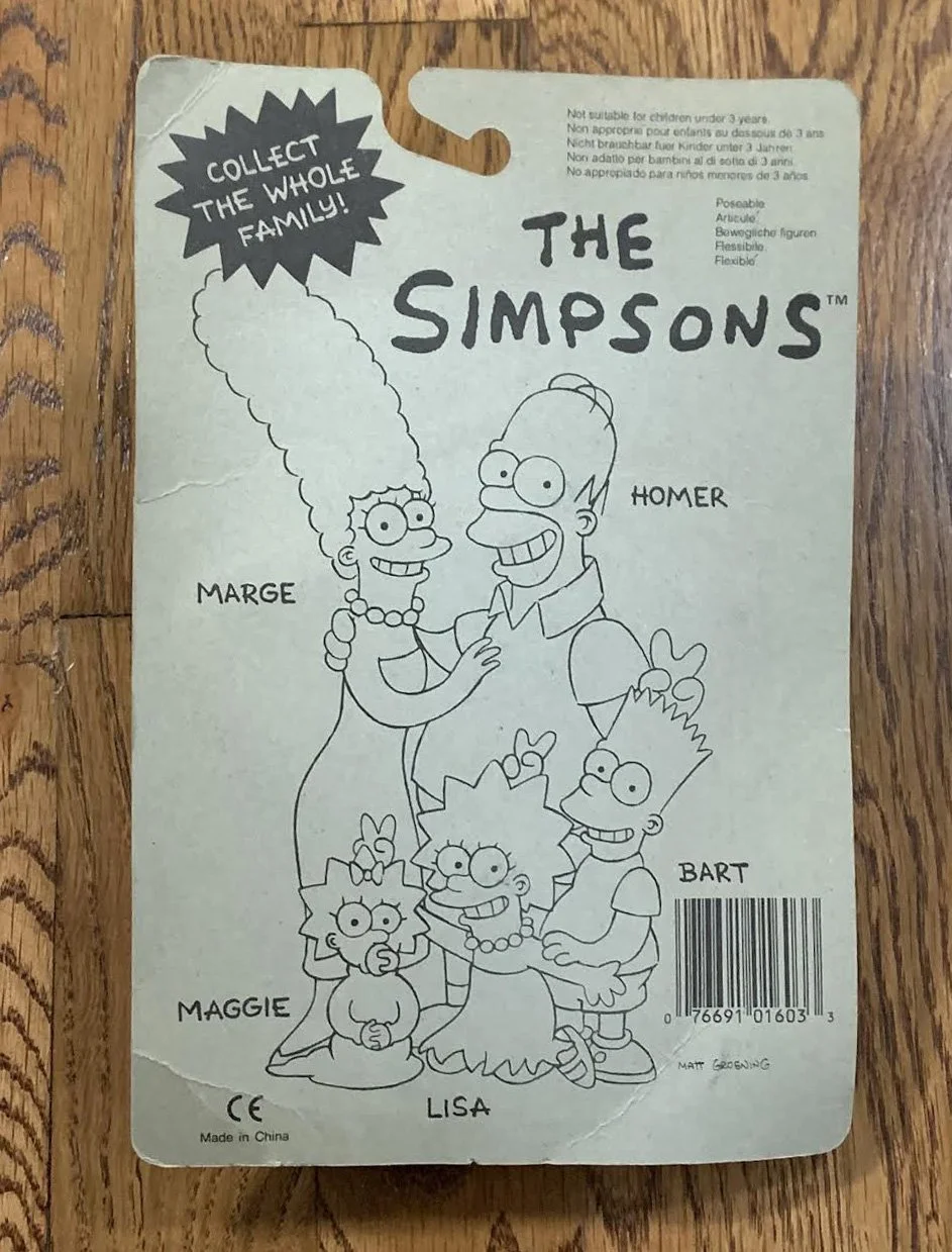 back of Simpsons package .jpg