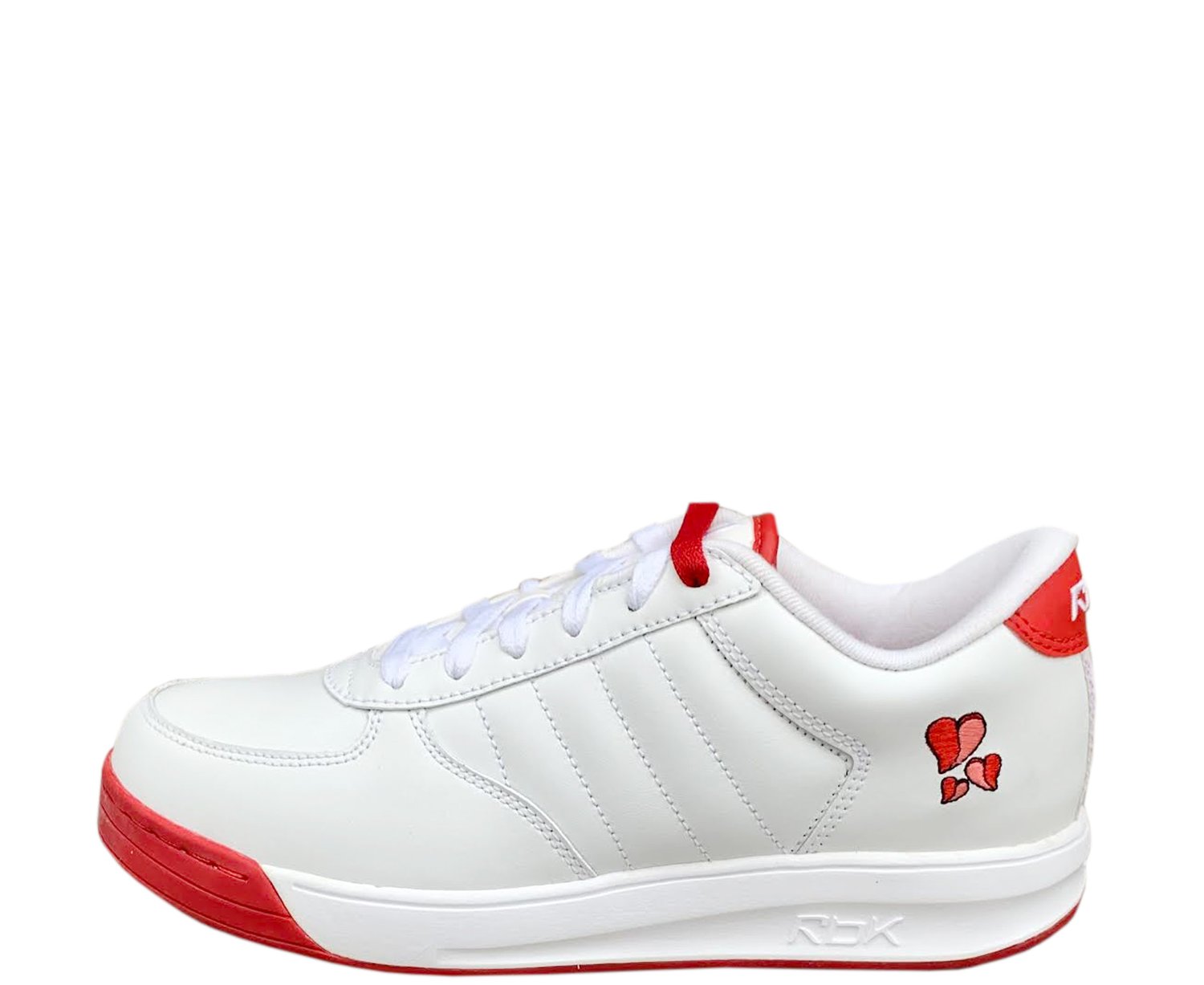 Kids S.Carter Bball Low White / Red Valentine (Size "Valentines Day" — Roots