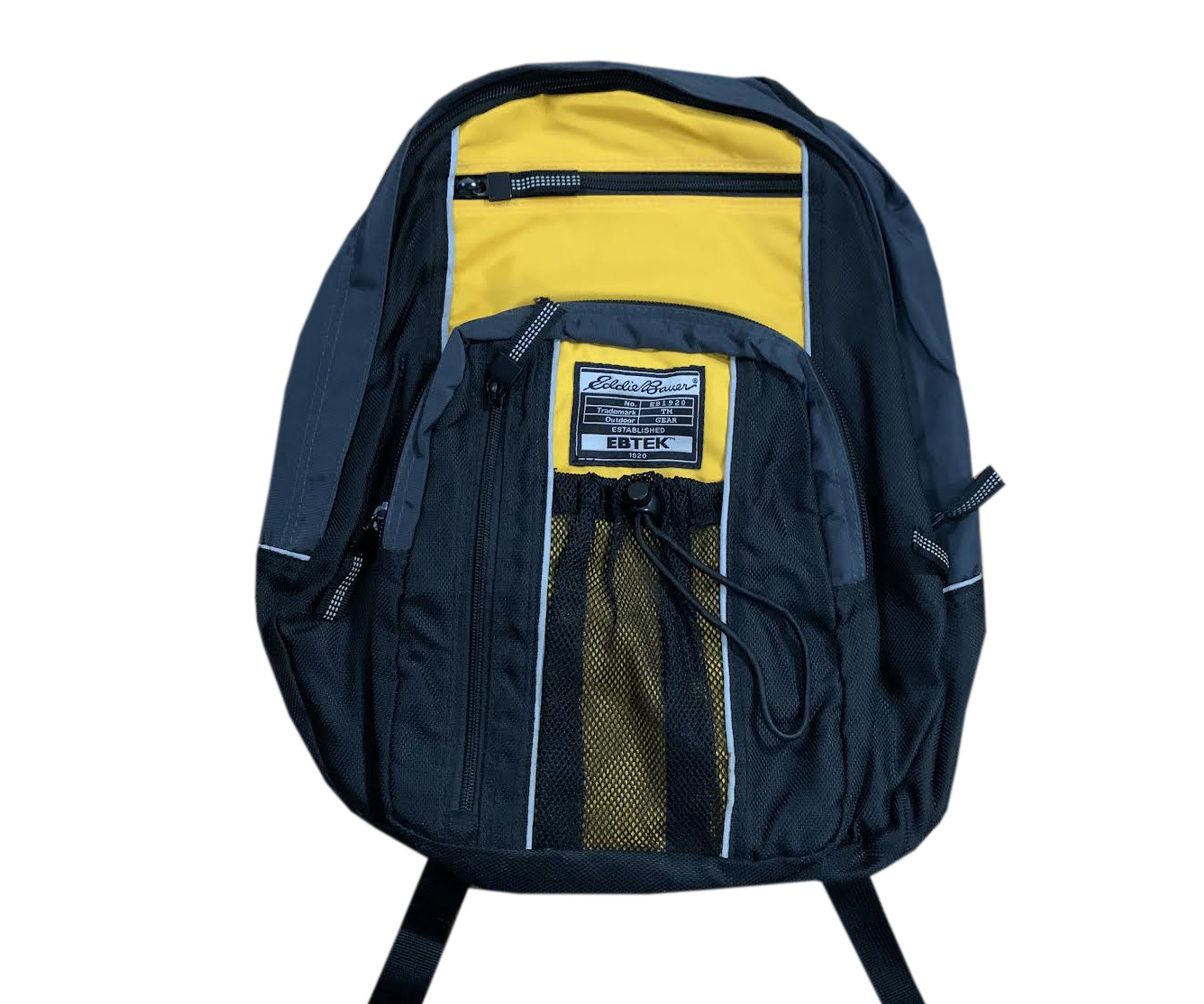 Buy the Eddie Bauer Grey Cascade Backpack Diaper Bag | GoodwillFinds