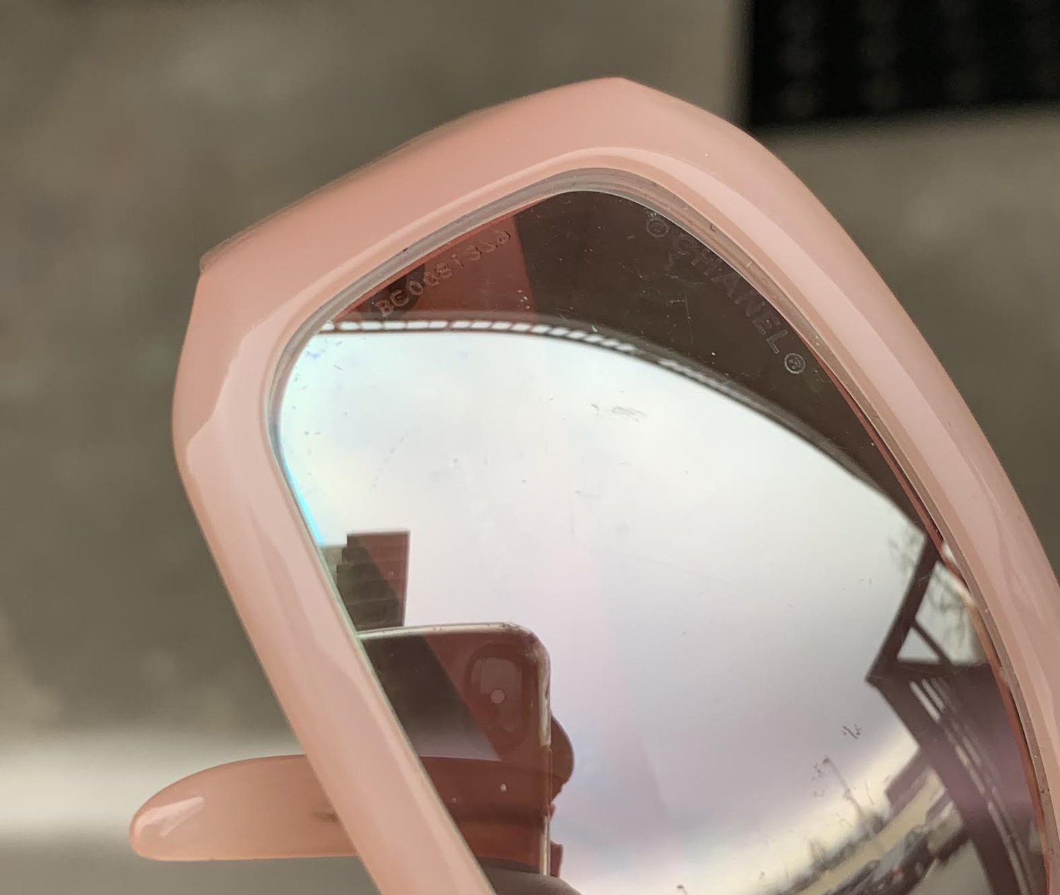 Women's Vintage Chanel Pink Sunglasses — Roots