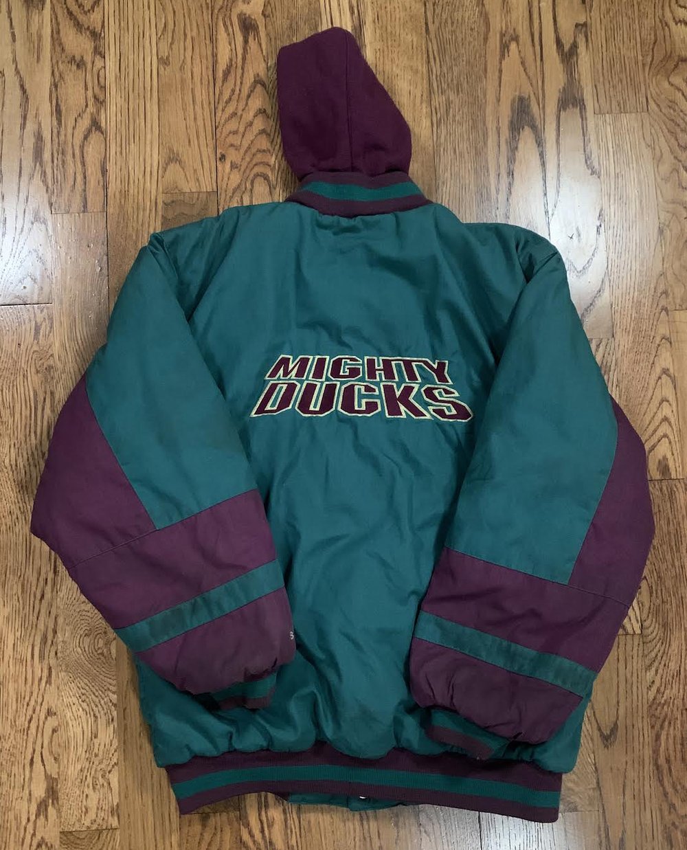 Vintage Mighty Ducks Jacket Kids Medium