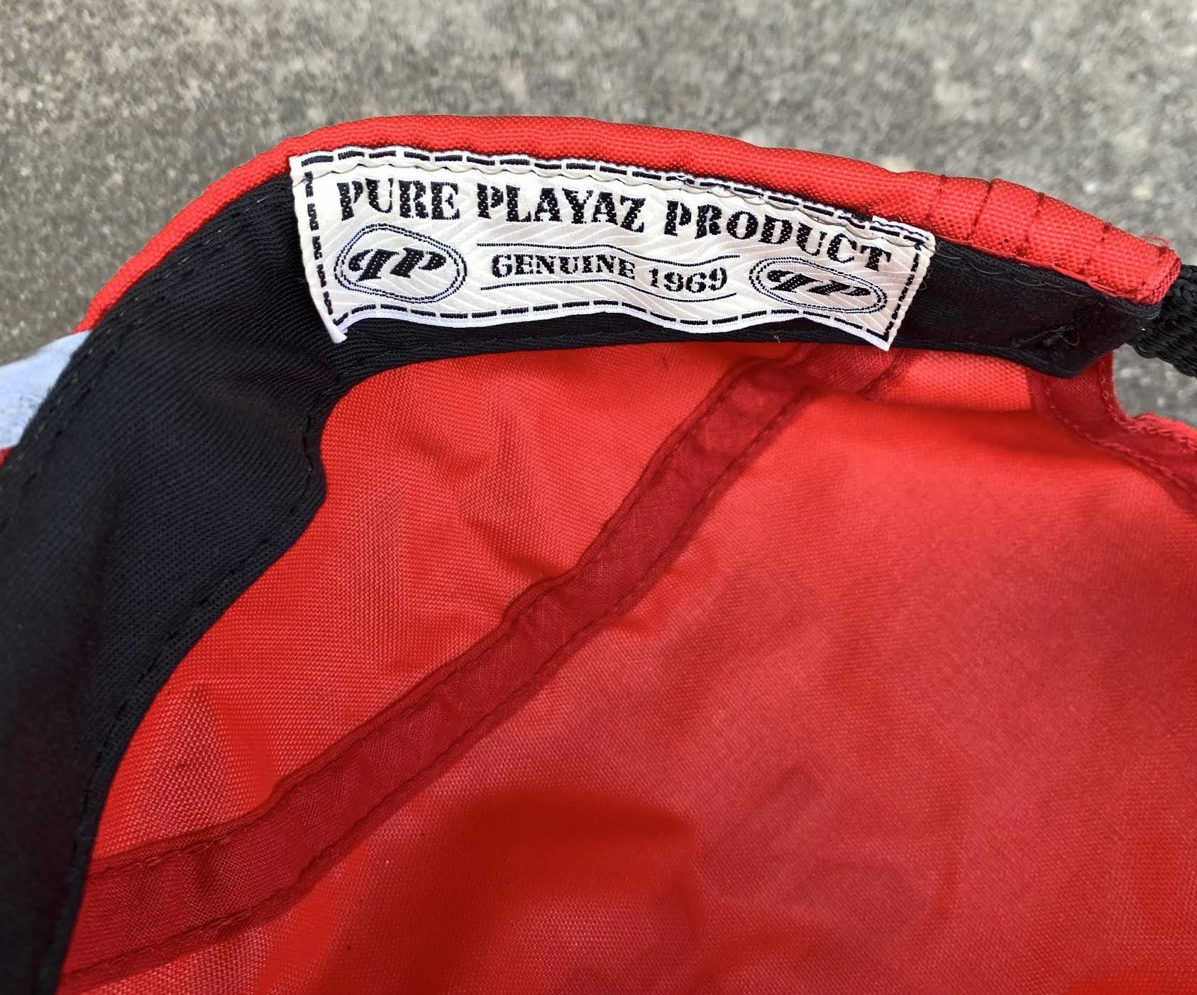 Vintage Pure Playaz Spell Out Red / 3M Hat — Roots