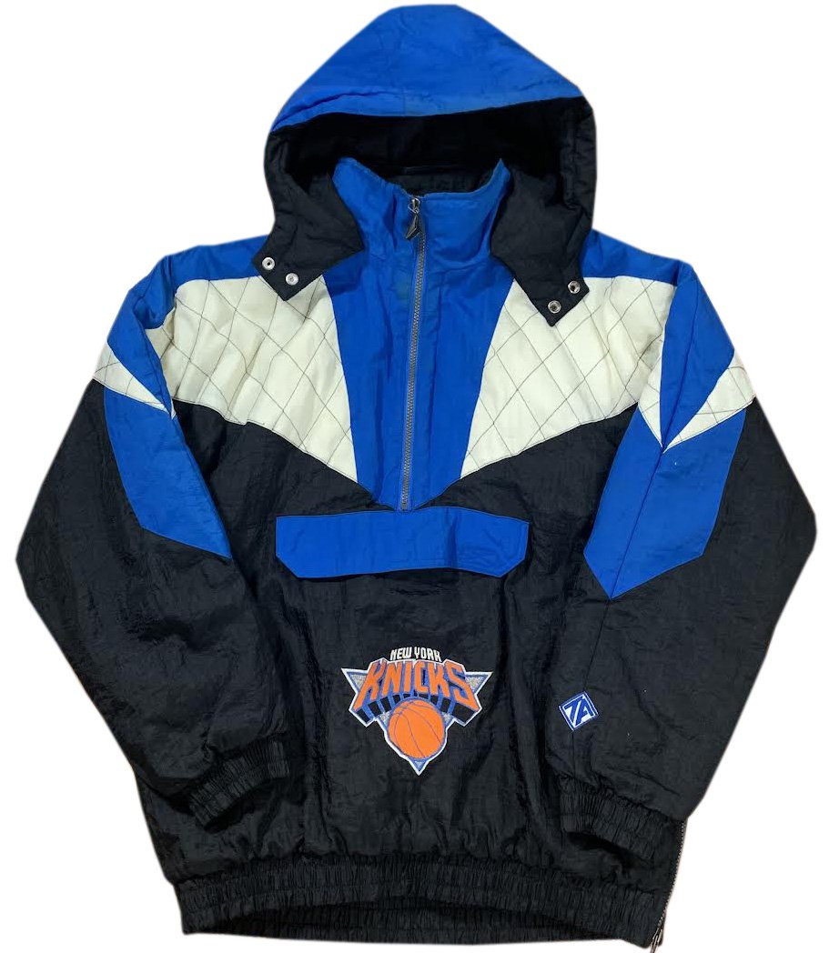 New York Knicks Starter Jackets , Knicks Pullover Starter Jacket, Throwback  90's Jackets