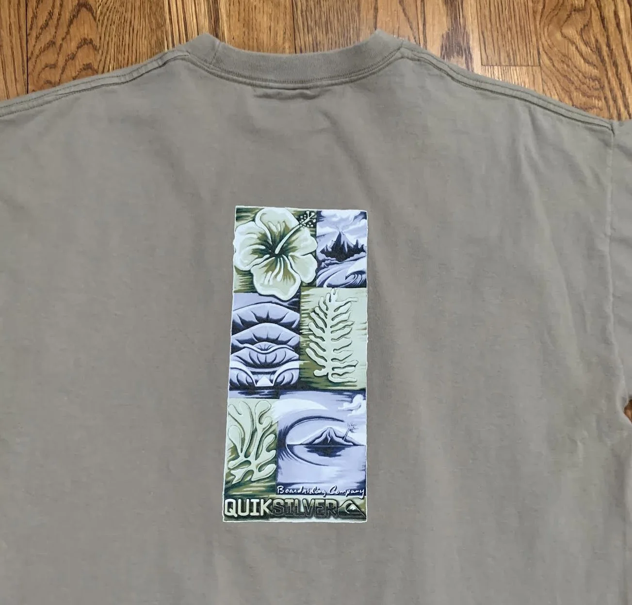 Quicksilver Tshirt Vintage 90S No Répétition Fabriquées En