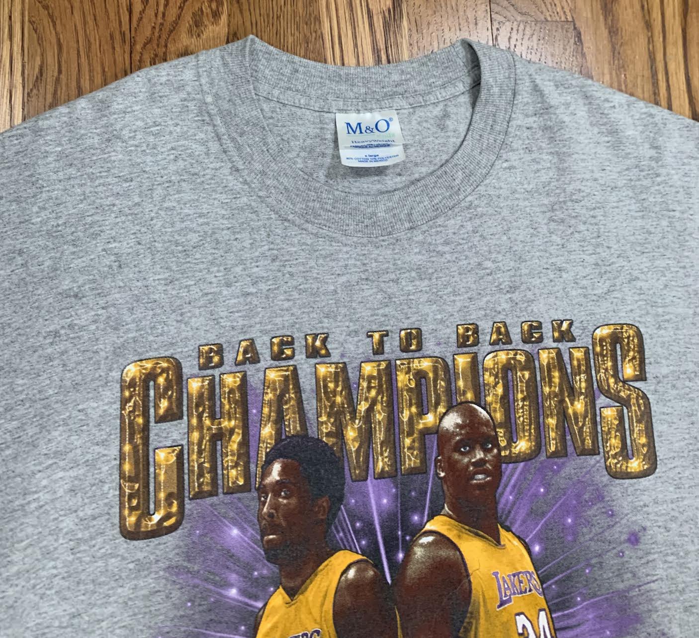 Buy World Champions Los Angeles Lakers 2000 Vintage Shirt For Free