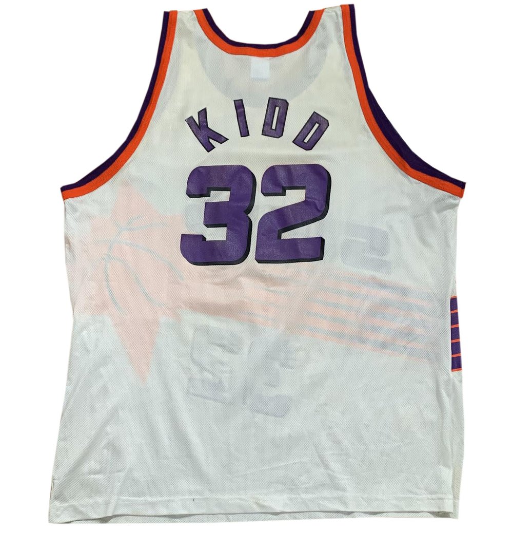 Jason Kidd Suns 90's Jersey Champion NBA Suns Retro Rare 44 NWOT