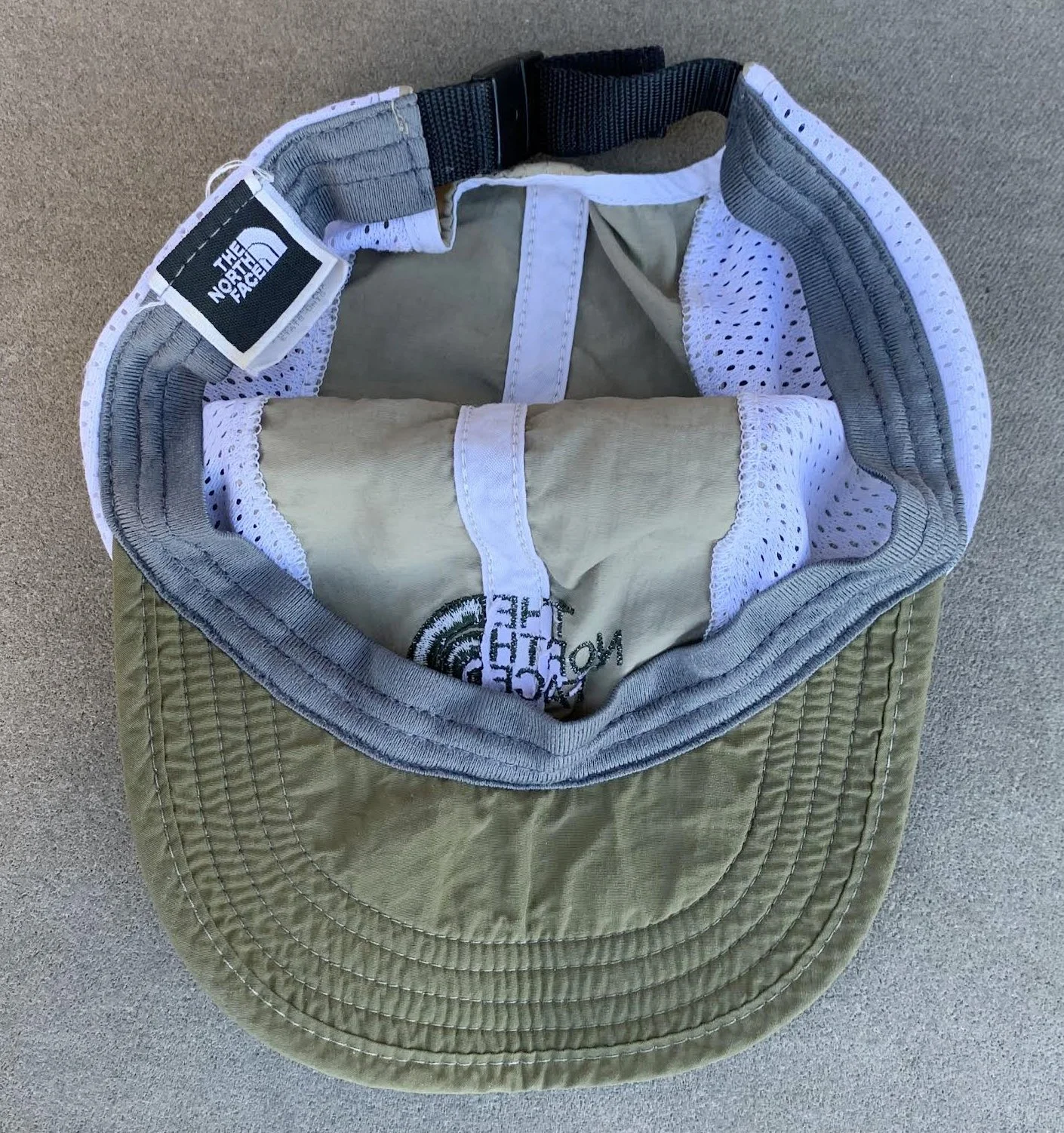 inside of TNF hat .jpg